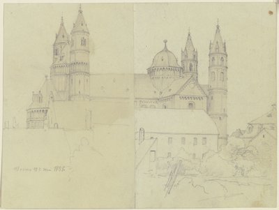 Wormser Dom von Jakob Becker