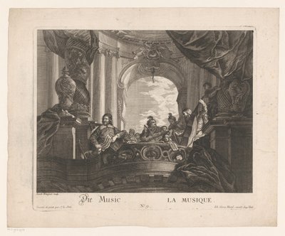 Allegorie auf die Musik von Jakob Wangner