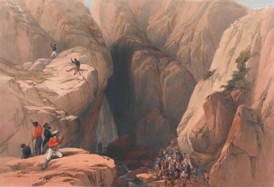 Eingang in den Kojak-Pass von Parush von James (after) Atkinson