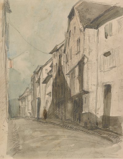 Eine Straße in Saverne von James Abbott McNeill Whistler