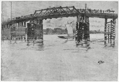 Battersea Bridge, London von James Abbott McNeill Whistler