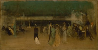 Cremorne Gardens, Nr. 2, ca. 1870-80 von James Abbott McNeill Whistler
