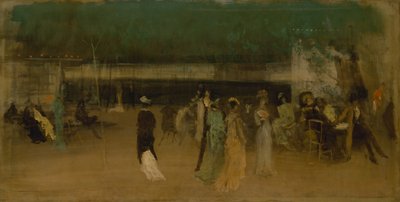 Cremorne Gardens, Nr. 2, ca. 1870-80 von James Abbott McNeill Whistler