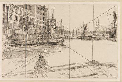Eagle Wharf Tyzac Whiteley und Co. von James Abbott McNeill Whistler