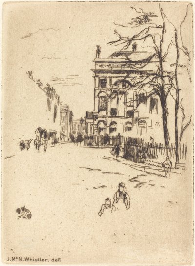 Fitzroy Square von James Abbott McNeill Whistler