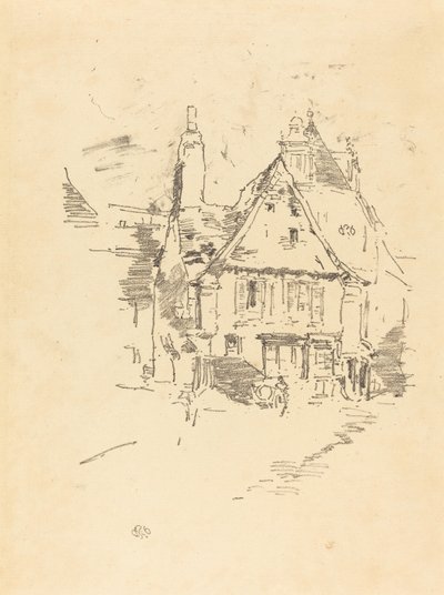 Giebeldächer, 1893 von James Abbott McNeill Whistler