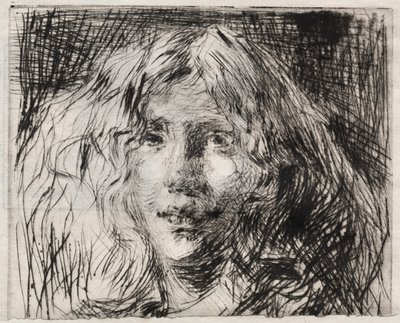 Joanna Hefferman, La Belle Irlandaise, 1866 von James Abbott McNeill Whistler