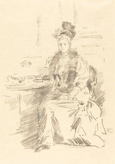 La Jolie New Yorkaise von James Abbott McNeill Whistler