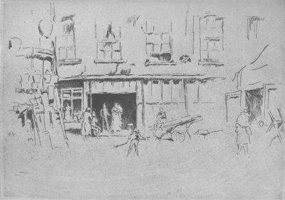 Little Court, ca. 1881, 1904 von James Abbott McNeill Whistler