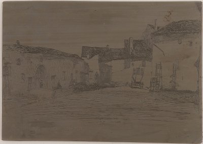 Liverdun. Eine der zwölf Radierungen aus der Natur, 1858 von James Abbott McNeill Whistler