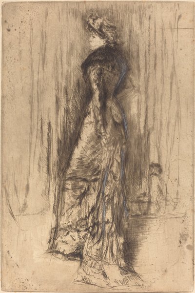 Maud, stehend, ca. 1873 von James Abbott McNeill Whistler