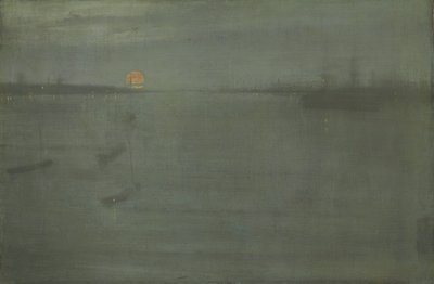 Nocturne: Blau und Gold, Southampton Water von James Abbott McNeill Whistler