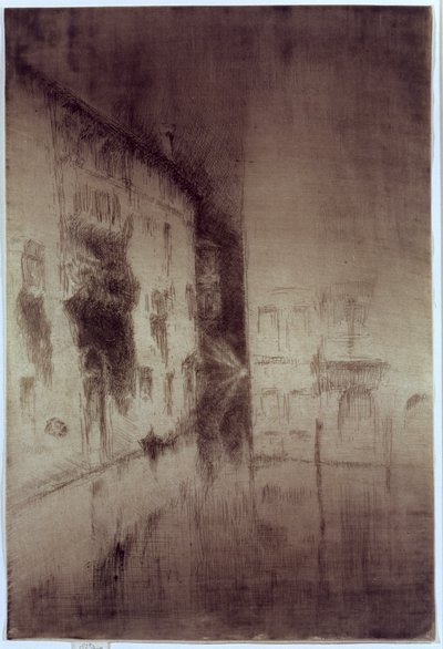 Nocturne: Paläste, 1879-80 von James Abbott McNeill Whistler