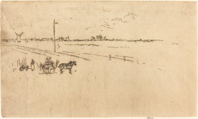 Bahnhof, Voves, 1887 von James Abbott McNeill Whistler