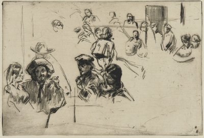 Ratcliffe Highway, 1861 von James Abbott McNeill Whistler