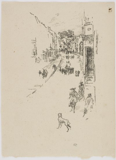 Sonntag, Lyme Regis, 1895 von James Abbott McNeill Whistler