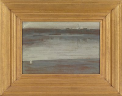 Symphonie in Grau: Früher Morgen, Themse, 1871 von James Abbott McNeill Whistler