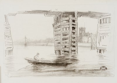 Die breite Brücke von James Abbott McNeill Whistler