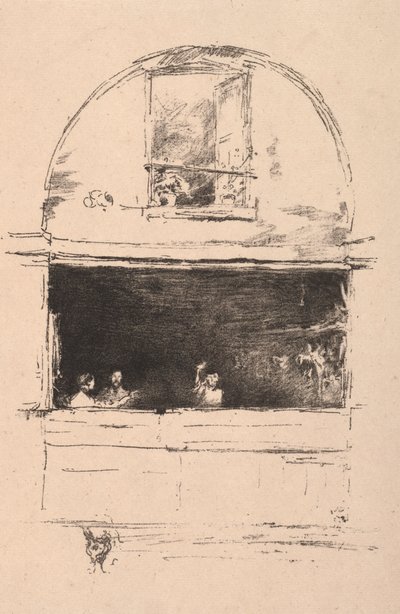 Die Schmiede, Passage du Dragon, 1894 von James Abbott McNeill Whistler