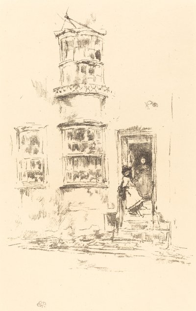 Die kleinen Schritte, Lyme Regis, 1895-1896 von James Abbott McNeill Whistler