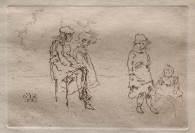 Die Menpes-Kinder von James Abbott McNeill Whistler