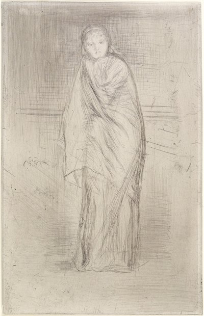 Das Modell ruht, 1870 von James Abbott McNeill Whistler