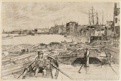 Der Teich, 1859 von James Abbott McNeill Whistler