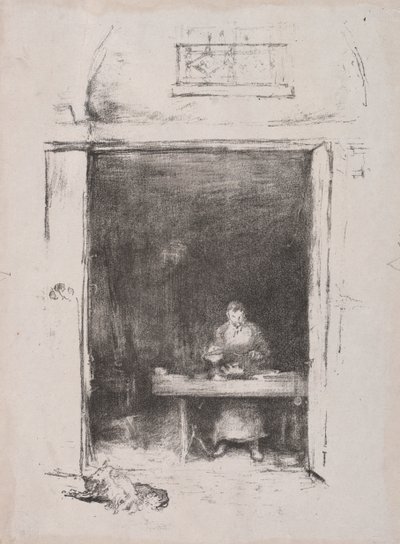 Der Schmied: Passage du Dragon, 1894 von James Abbott McNeill Whistler