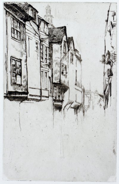 Wych Street von James Abbott McNeill Whistler