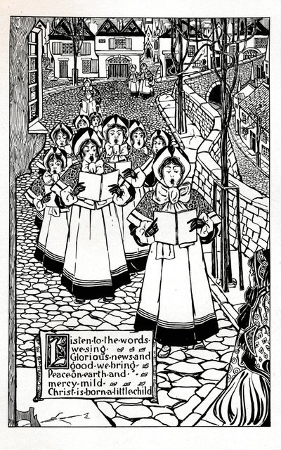 Ein Weihnachtslied, um 1898 von James Allan Duncan