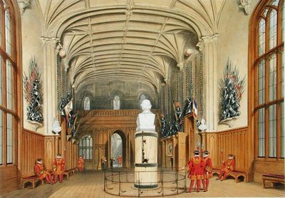 Die Wachkammer, Windsor Castle von James Baker (after) Pyne