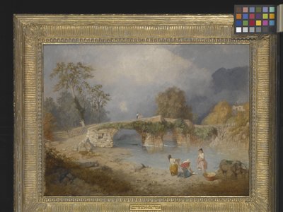 Aufklaren für schönes Wetter, Beddgelert, Nordwales von James Baker Pyne