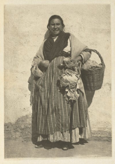 Camera Work: Eine Gitana - Granada, 1914 von James Craig Annan