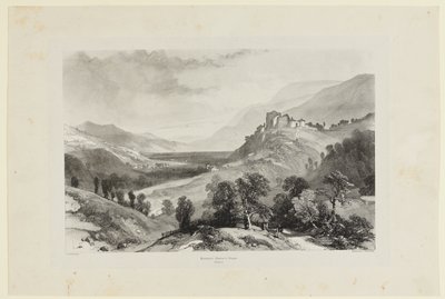 Pontcharra, Schloss Bayard von James Duffield Harding