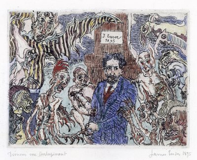 Dämonen, die mich quälen von James Ensor