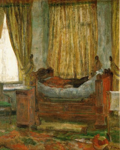 Die Dame in Not von James Ensor