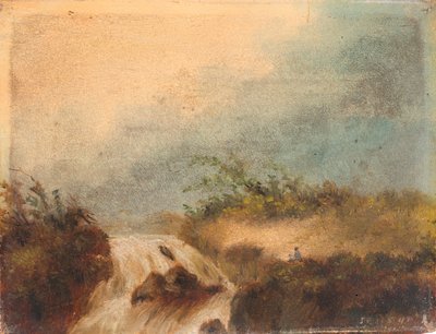 Landschaft mit Wasserfällen von James Ensor