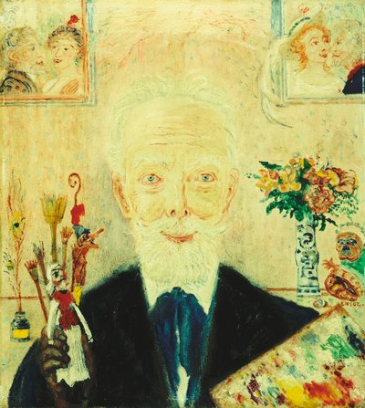Selbstporträt von James Ensor