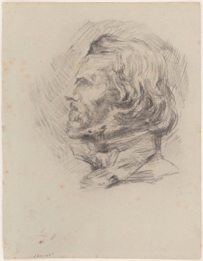 Der Maler Eugène Delacroix von James Ensor