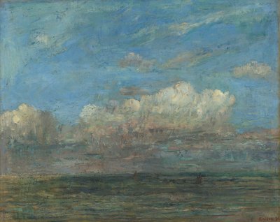 Die weiße Wolke von James Ensor