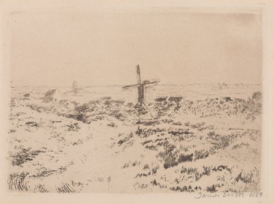 Die Windmühle bei Mariakerke von James Ensor