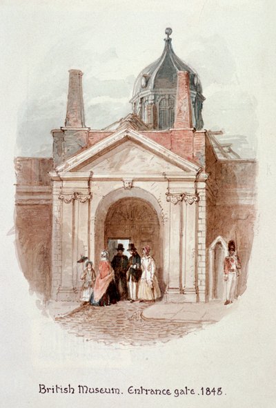 British Museum, Eingangstor von James Findlay