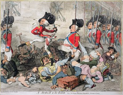 Ein Ehrenwerter, alias ein Sans-Culotte, veröffentlicht von J. Fores im Jahr 1792 von James Gillray