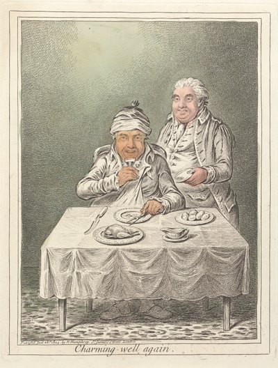 Wieder reizend gesund von James Gillray