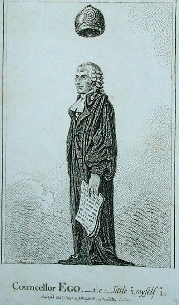 Ratgeber Ego - d.h. kleines ich selbst von James Gillray