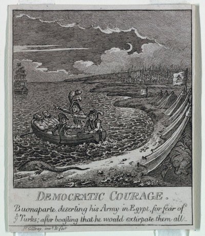 Demokratie, oder eine Skizze von James Gillray