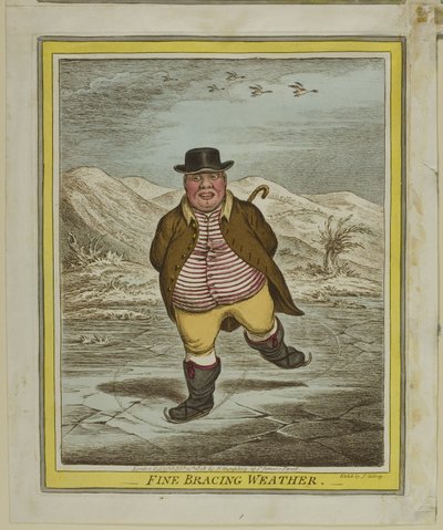 Feines, erfrischendes Wetter von James Gillray