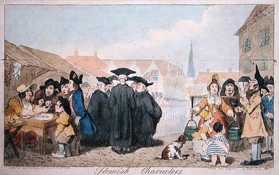 Flämische Charaktere von James Gillray