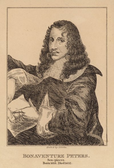 Bonaventura Peeters, flämischer Maler von James Girtin