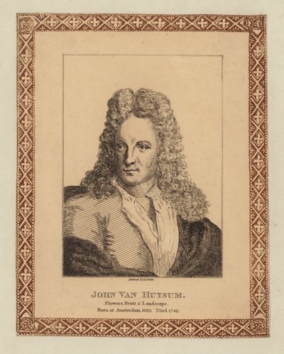 Jan van Huysum, oder John van Huysum, niederländischer Maler von James Girtin